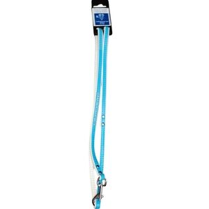 East Side Collection Sparkle Gemstone 4 Ft Lead Bluebird Dog 1/2" W Leash NWT